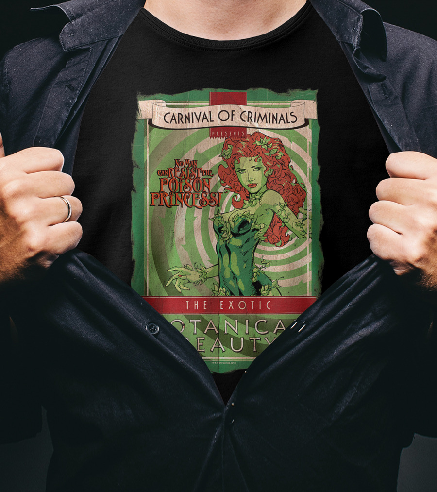 Carnival Of Criminals Presents No Man Can Resist The Poison Princess The Exotic Botanical Beauty T-Shirt