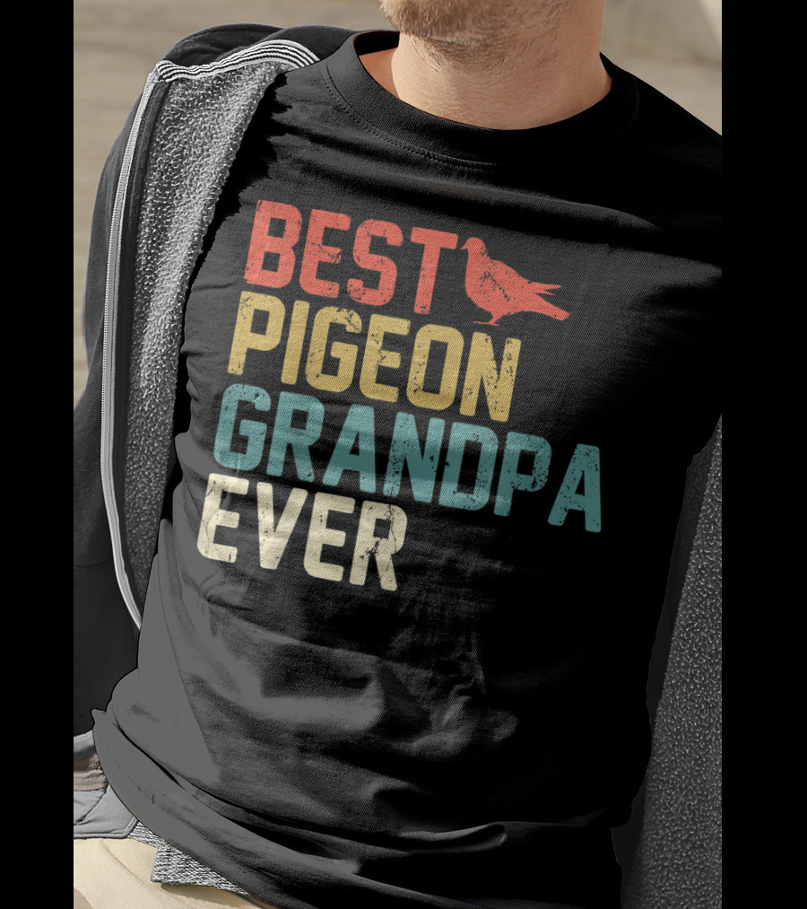 Best Pigeon Grandpa Ever T-Shirt