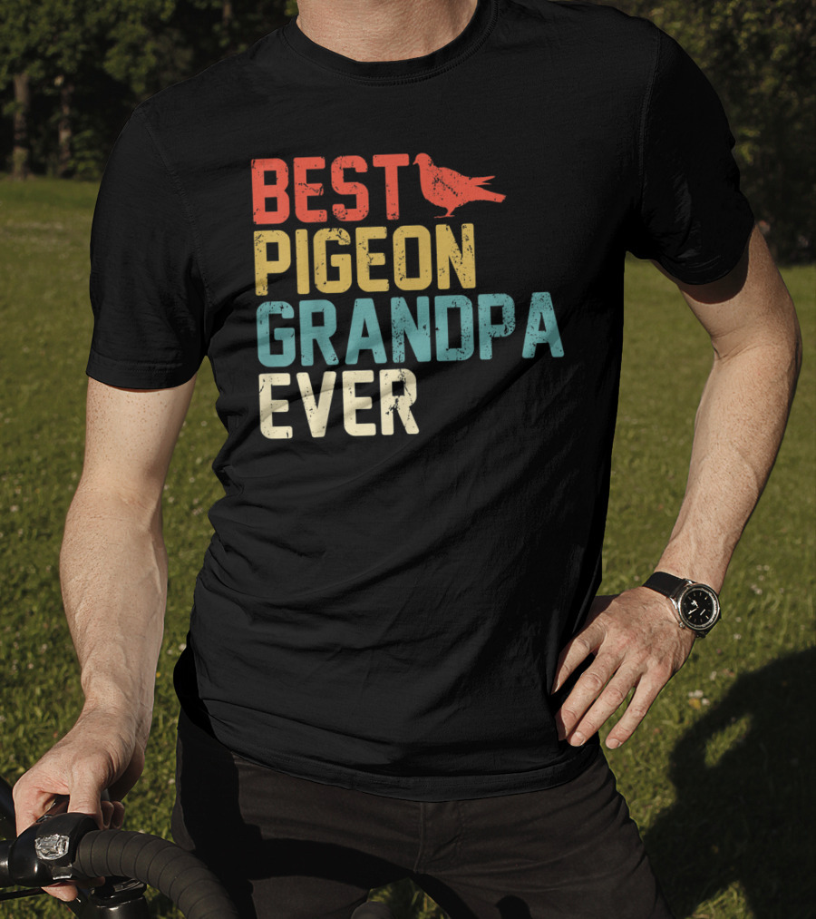 Best Pigeon Grandpa Ever T-Shirt