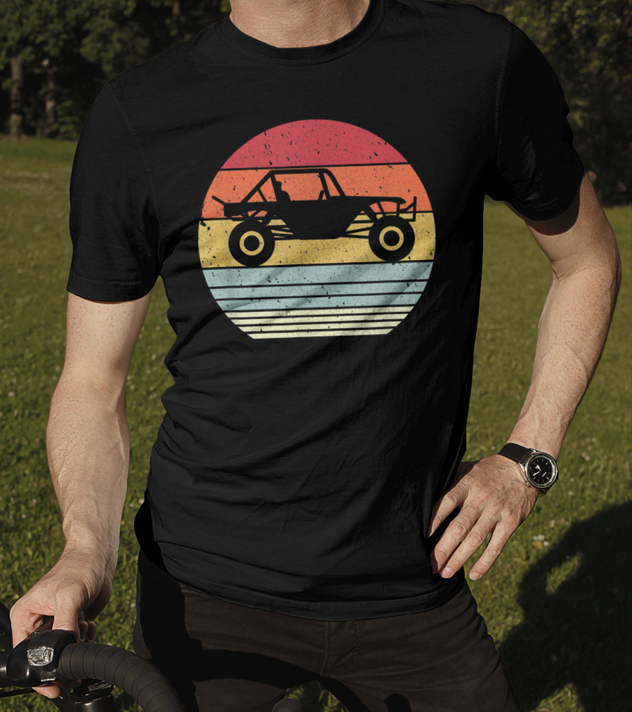 Vintage Sunset Can Am Style Off Road Beach Buggy T-Shirt