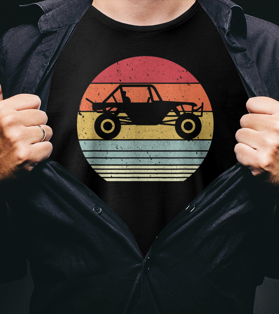 Vintage Sunset Can Am Style Off Road Beach Buggy T-Shirt