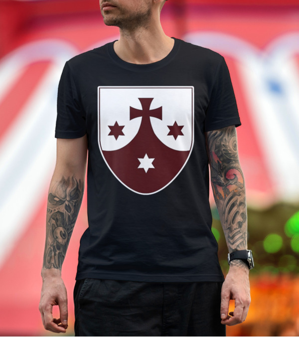 Premium T-Shirt: Carmelite Order Emblem Shield T-Shirt Carmelite Order Emblem Shield T-Shirt