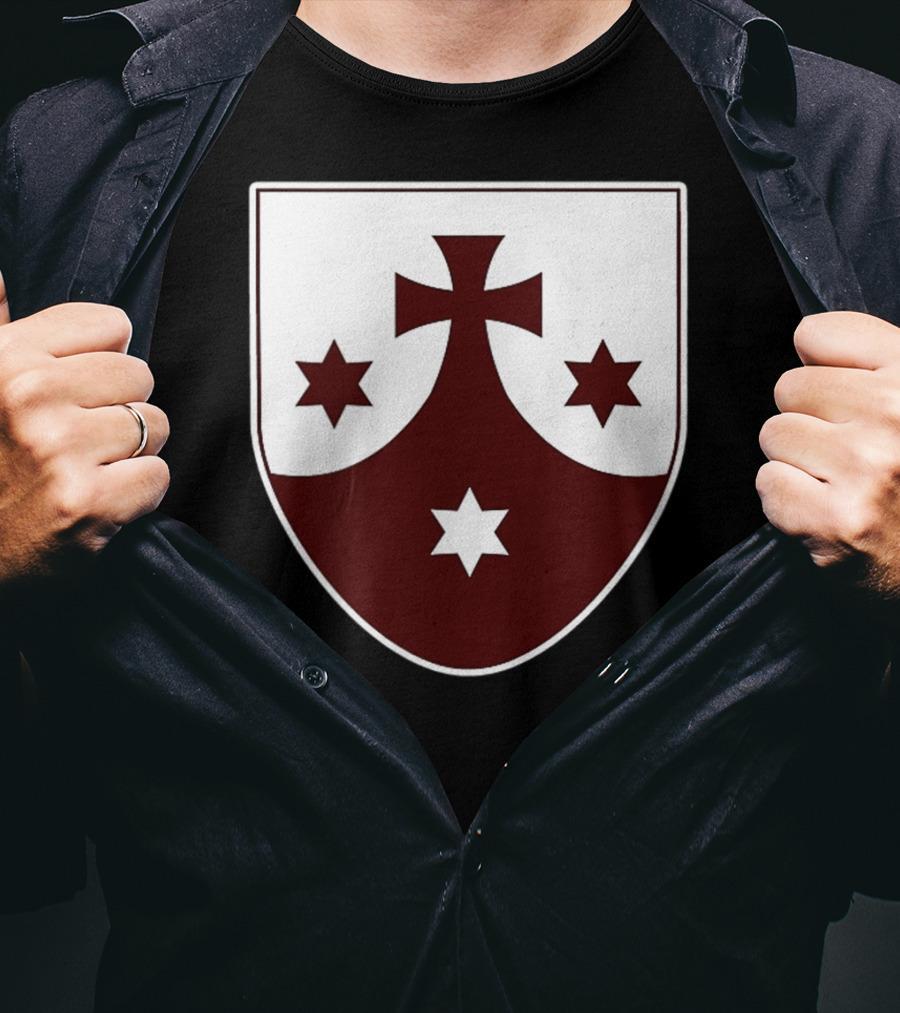 Carmelite Order Emblem Shield T-Shirt