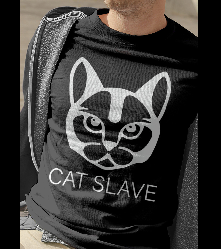 CAT SLAVE Cat Face T-Shirt