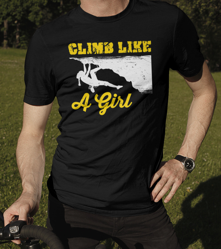 Climb Like A Girl T-Shirt