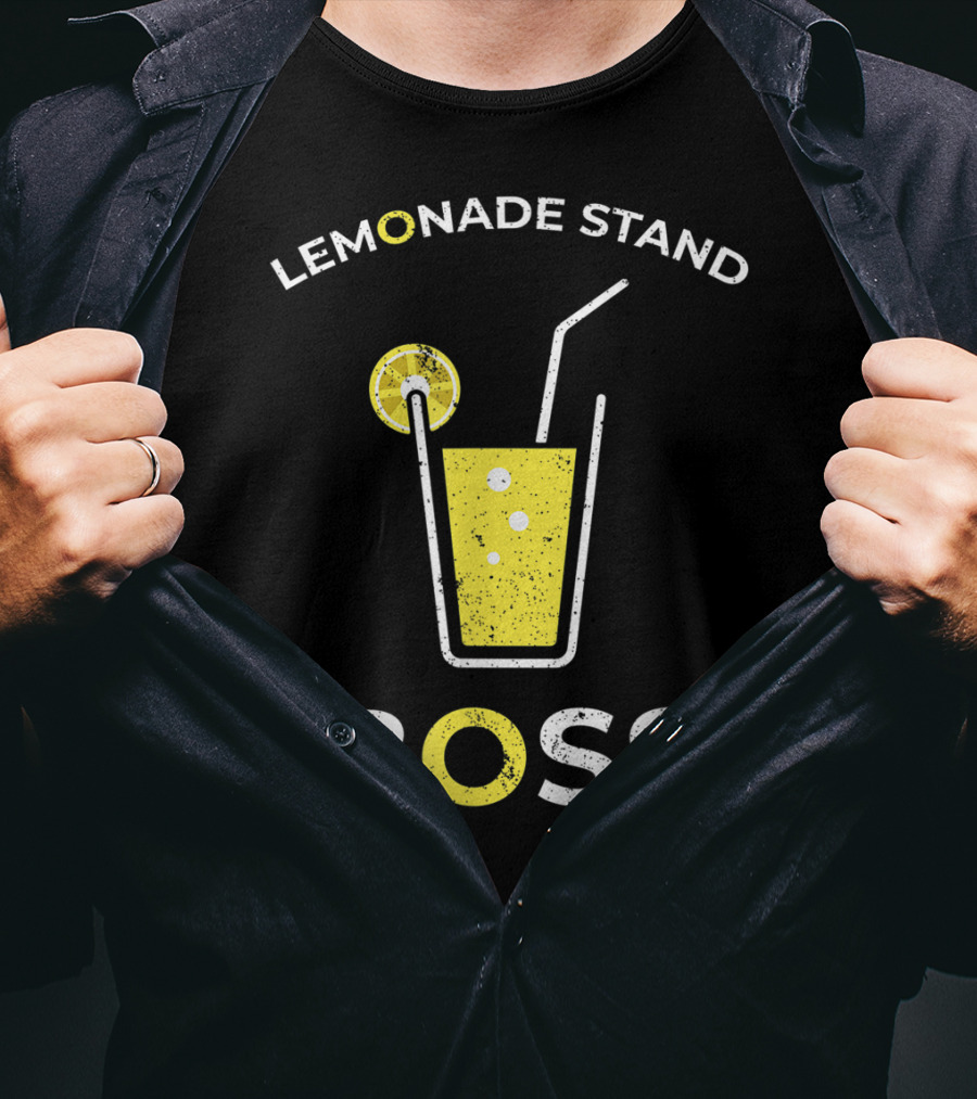 Lemonade Stand Boss Business Entrepreneur T-Shirt