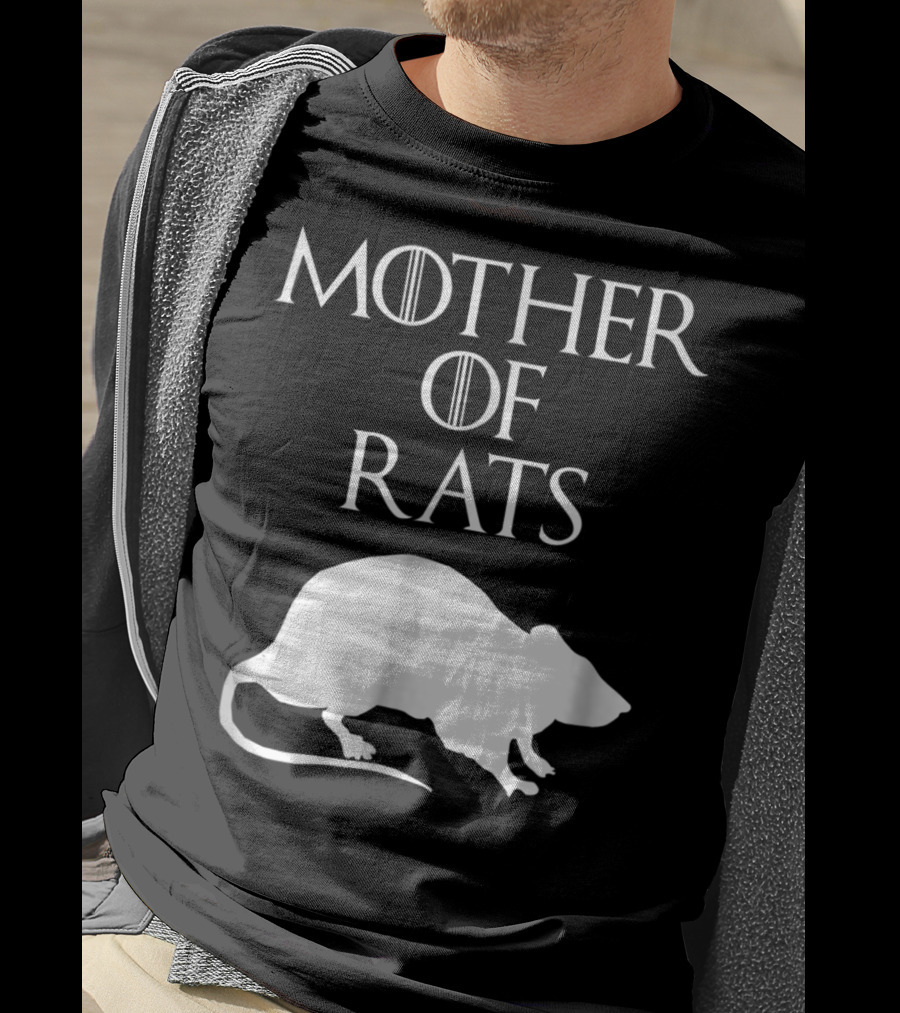 Mother Of Rats Cute Unique White E010500 T-Shirt