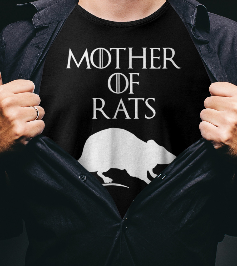 Mother Of Rats Cute Unique White E010500 T-Shirt