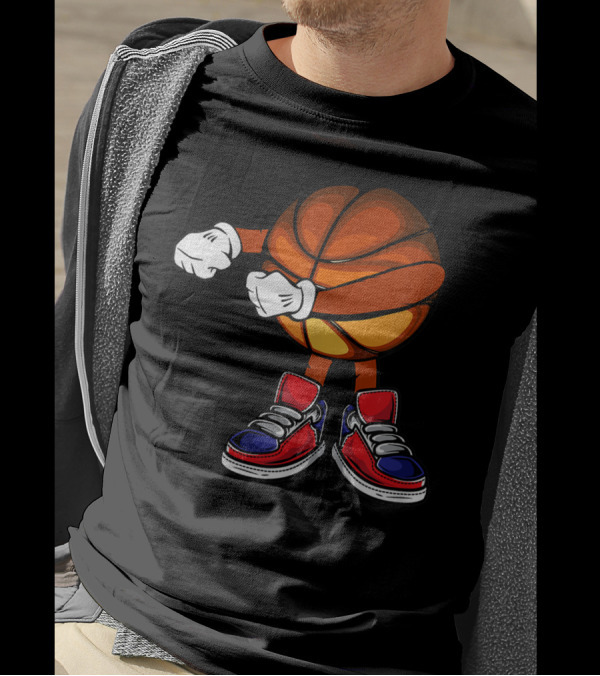 Basketball Player Floss Dance Move Fun Present T-Shirt
