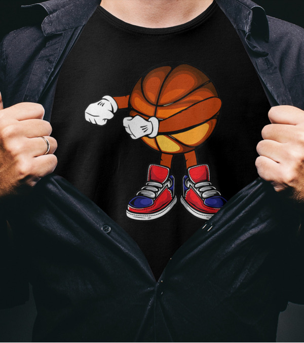 Basketball Player Floss Dance Move Fun Present T-Shirt
