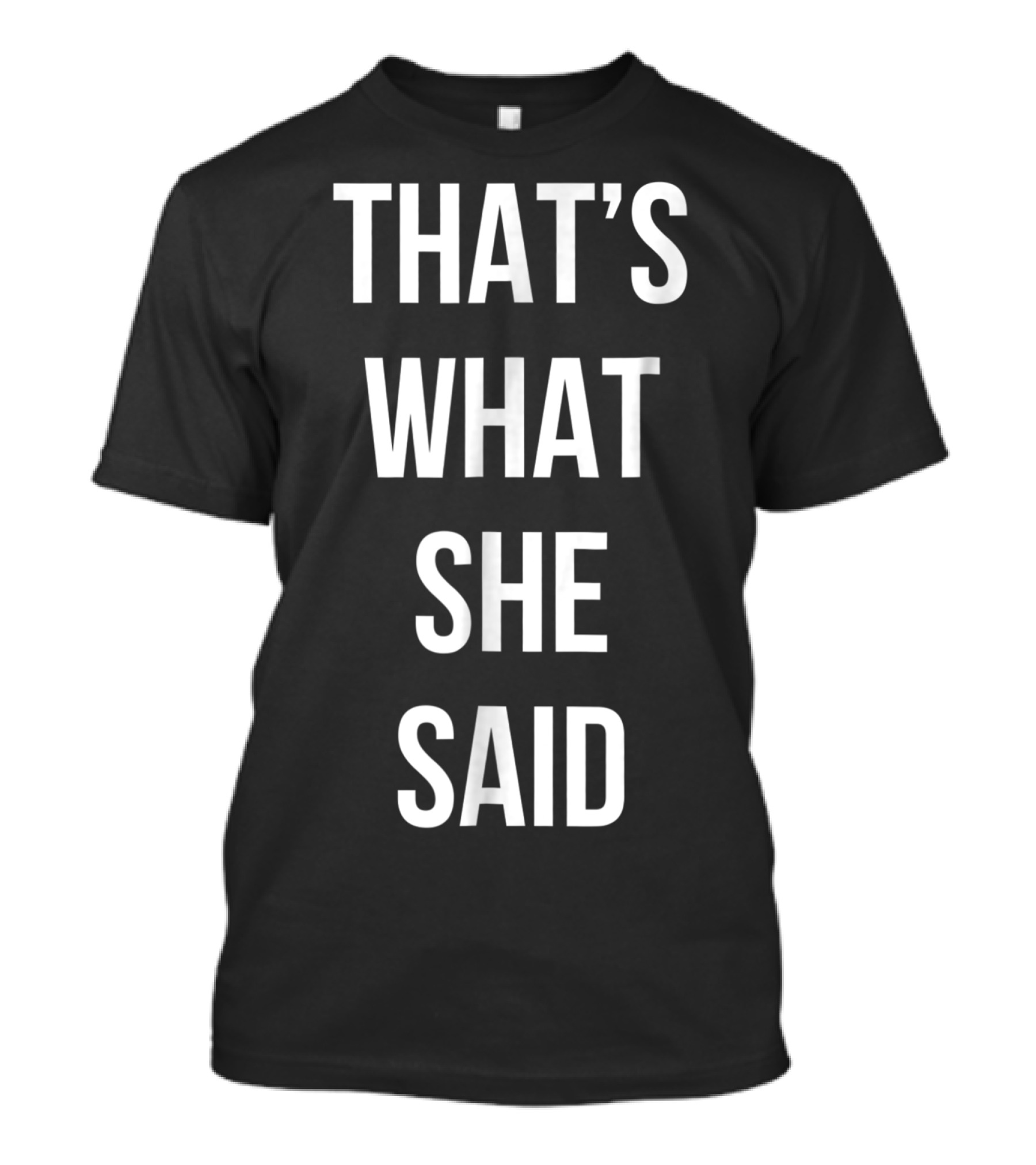 That's What She Said Funny Cute Joke T-Shirt