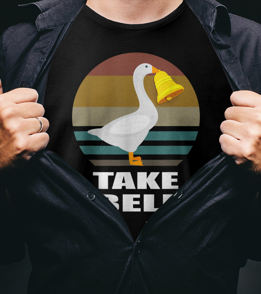 Funny Goose Take Bell Game T-Shirt