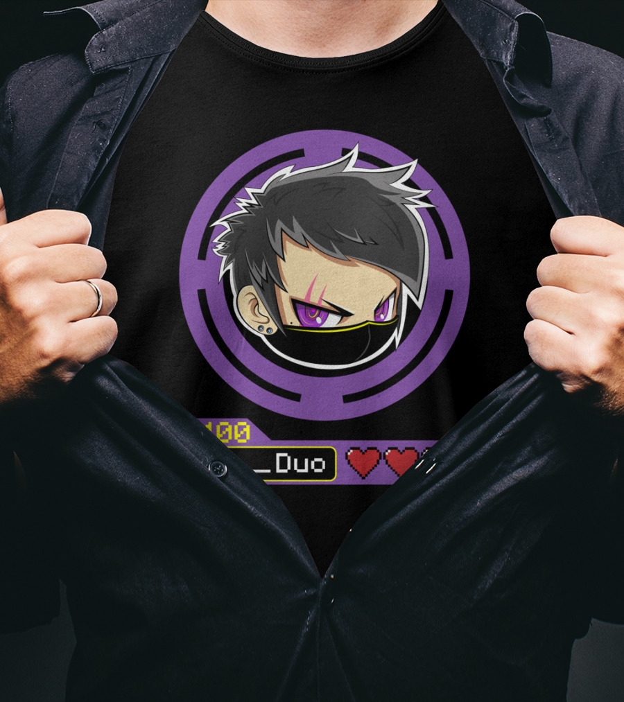 Lvl 100 Her Duo Gamer Couple T-Shirt