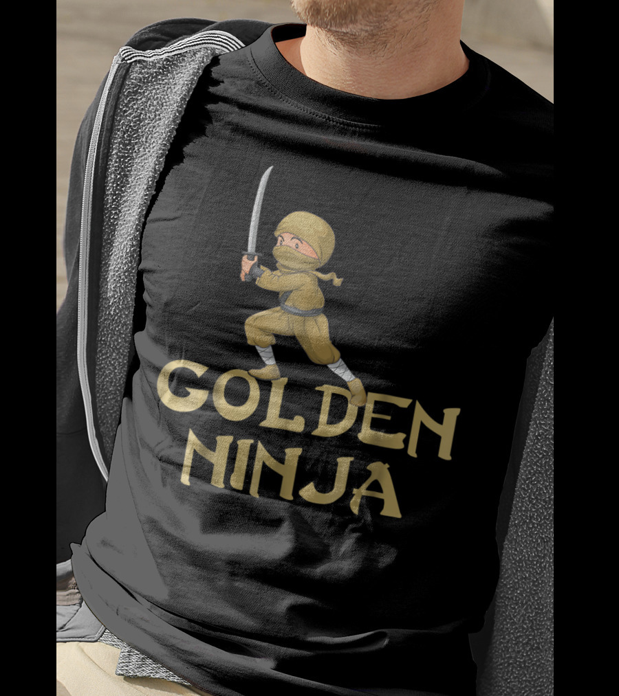Golden Ninja Warrior Gold Ninja Perfekt T-Shirt