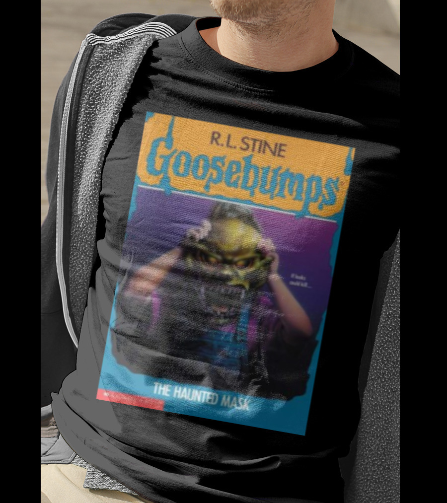 R.L. Stine Goosebumps The Haunted Mask If Looks Could Kill T-Shirt