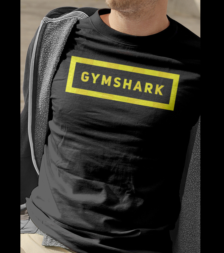 Gymshark Bold Yellow Framed T-Shirt