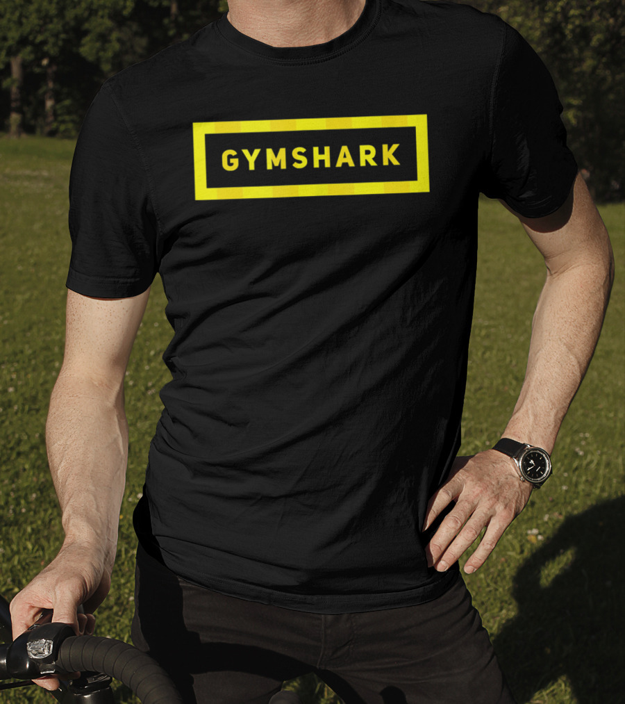Gymshark Bold Yellow Framed T-Shirt