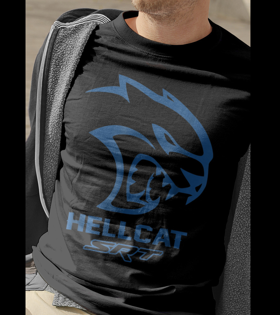 Hellcat SRT Dodge Blue T-Shirt