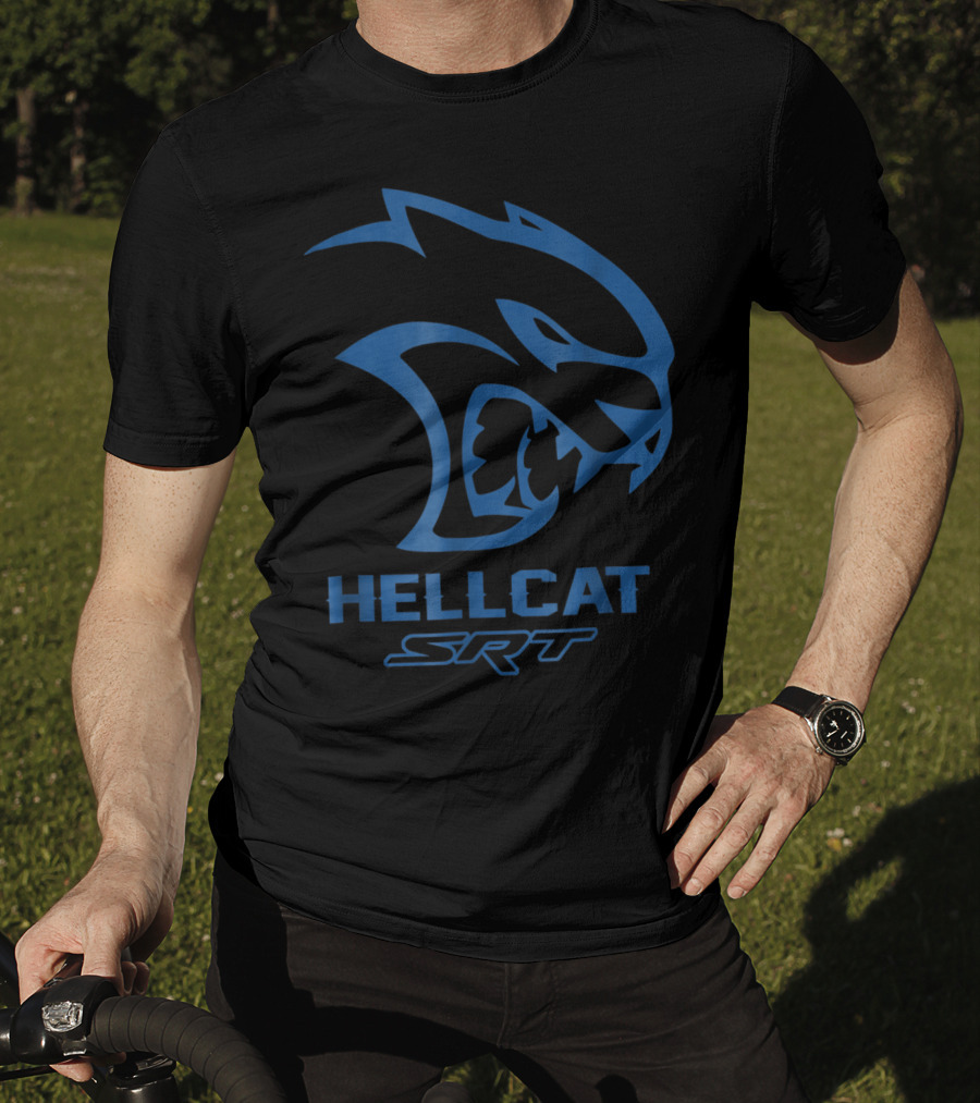 Hellcat SRT Dodge Blue T-Shirt