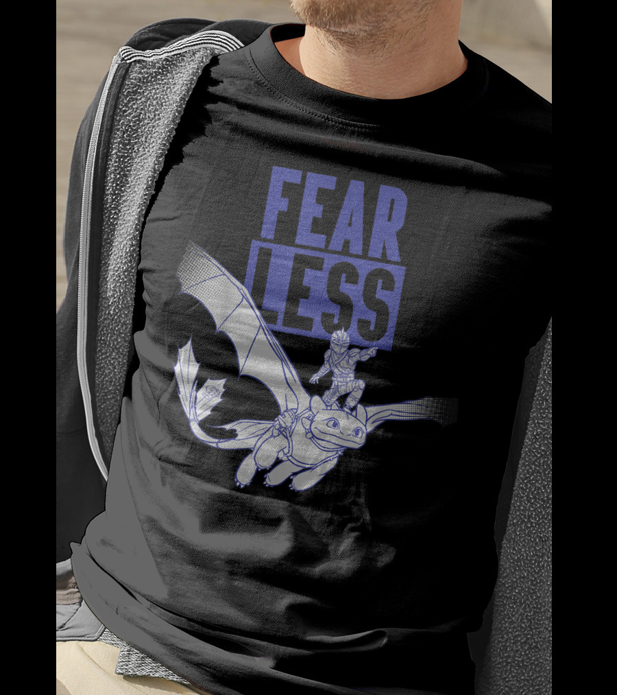 Fearless How To Train Your Dragon 3 Hidden World T-Shirt