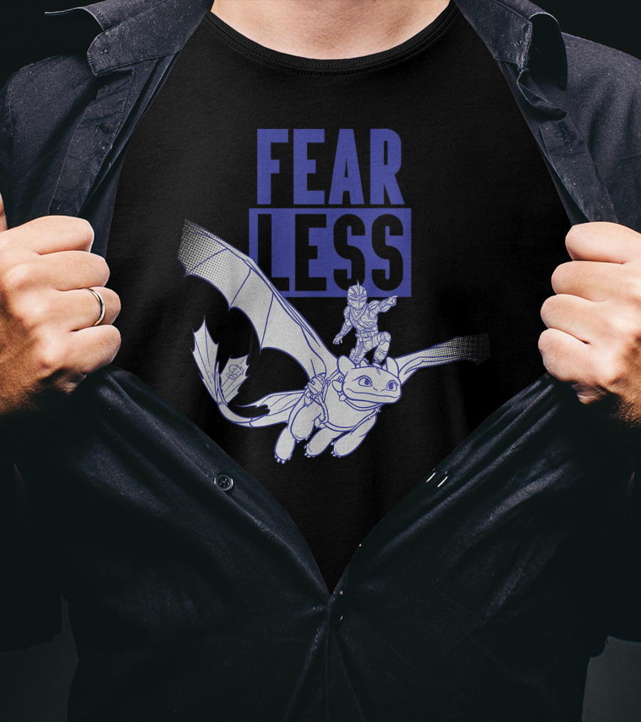 Fearless How To Train Your Dragon 3 Hidden World T-Shirt