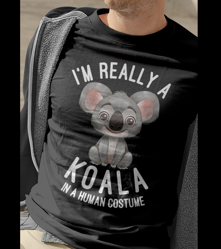 I'm Really A Koala In A Human Costume Koalas T-Shirt