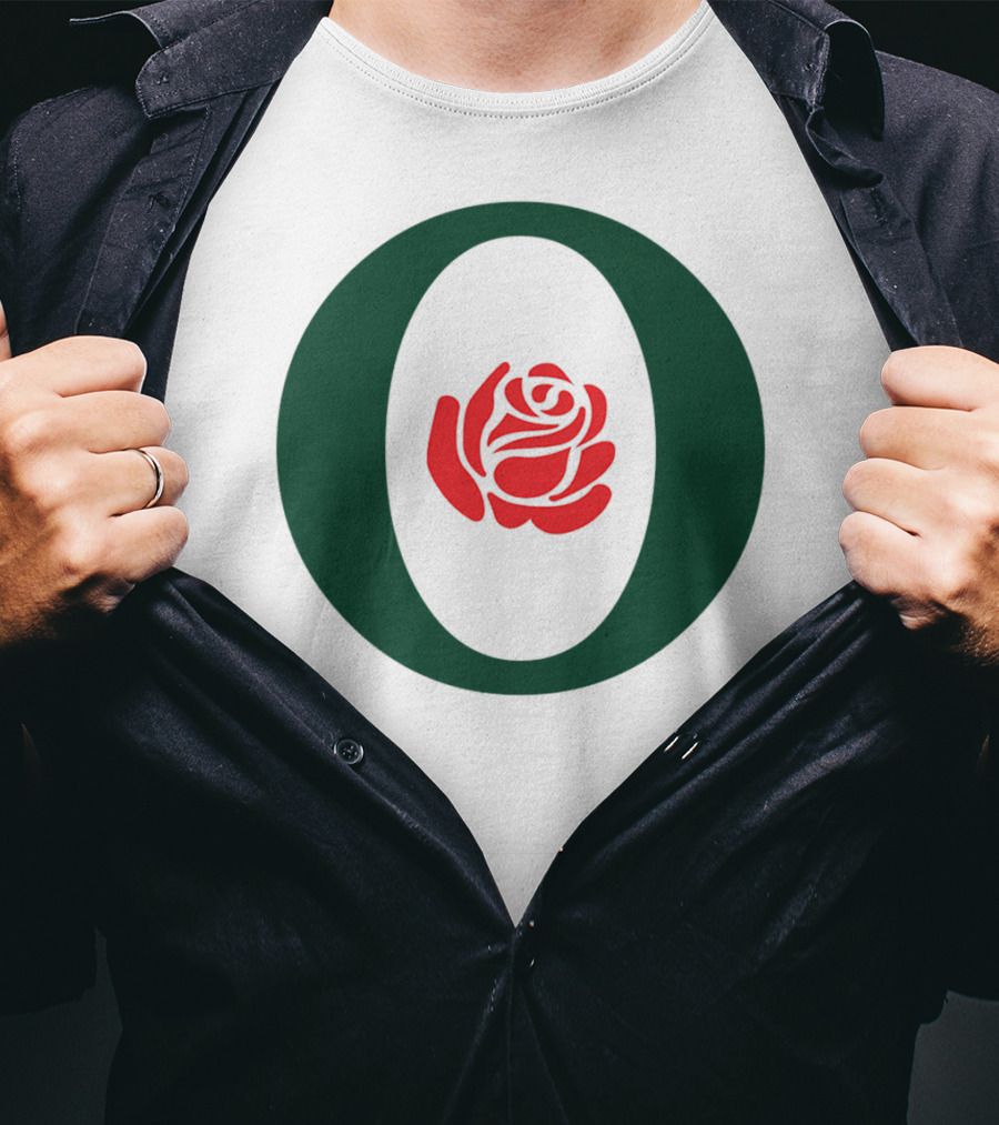 Oregon Fan Rose Duck Game Day O T-Shirt