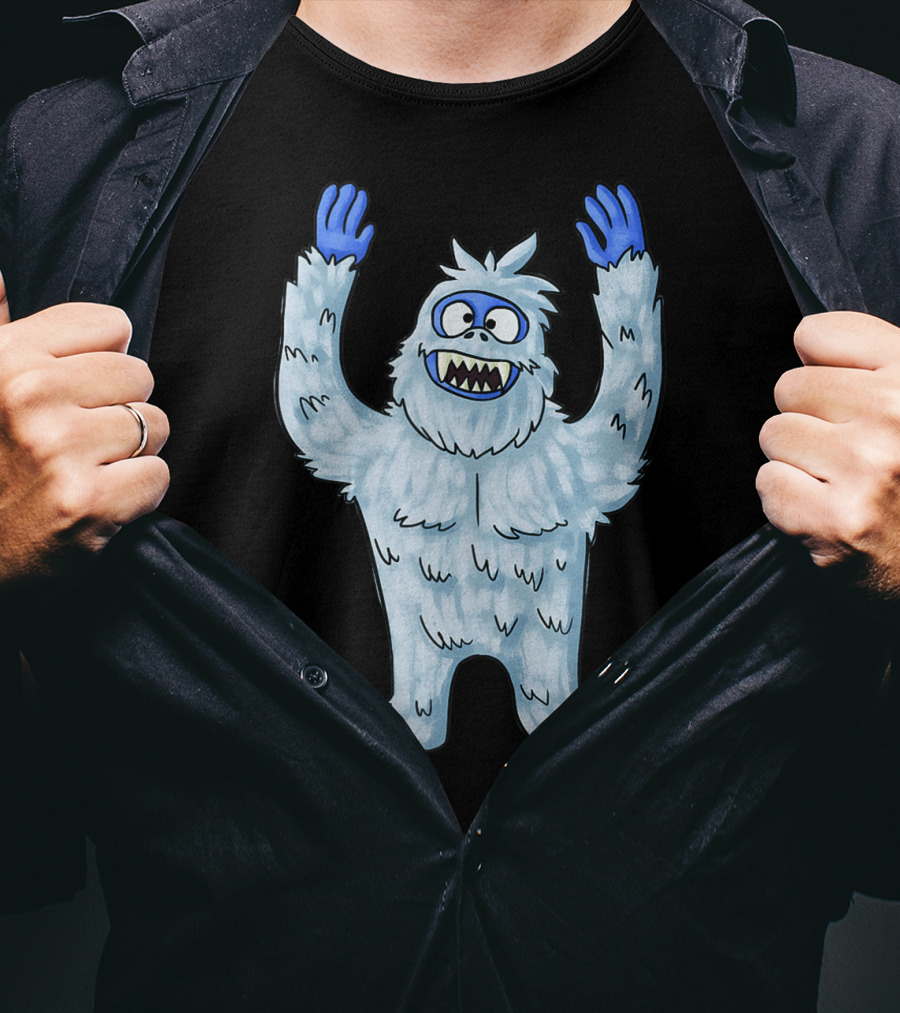 Classic Christmas Special Abominable Snowman Yeti Character Fun Festive T-Shirt