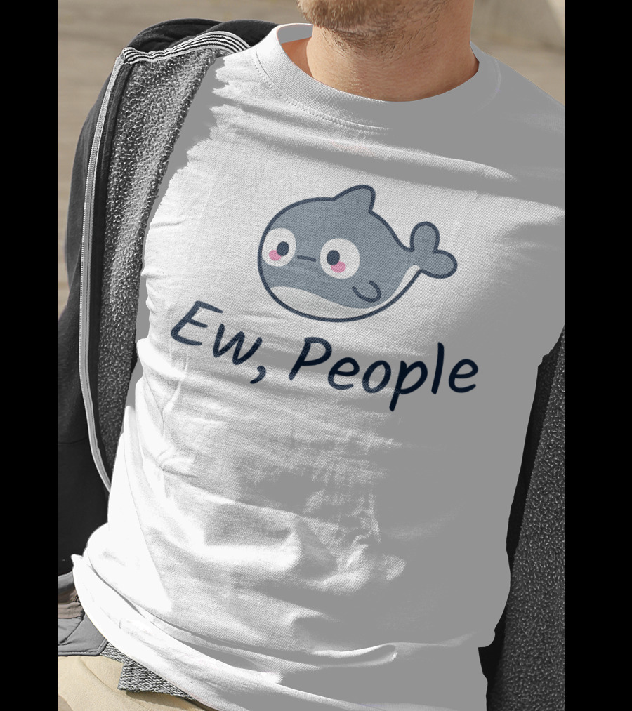 Ew People Kawaii Orca Whale T-Shirt