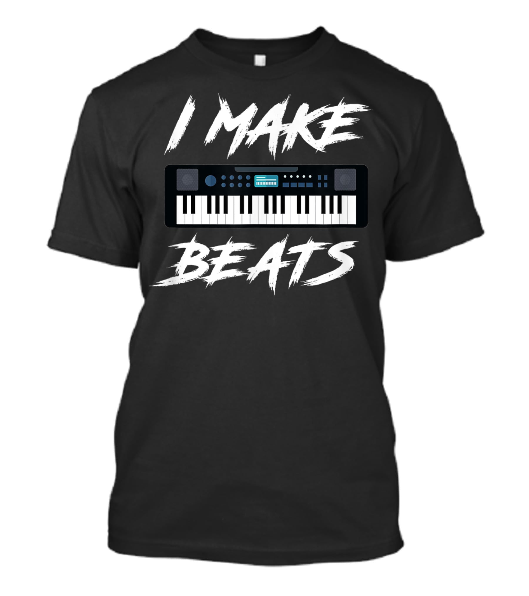 I Make Beats Keyboard DJ Audio Music Producer T-Shirt