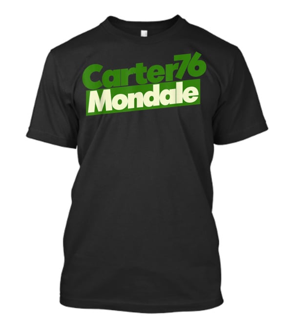 Carter Mondale 76 Vintage Political Campaign T-Shirt