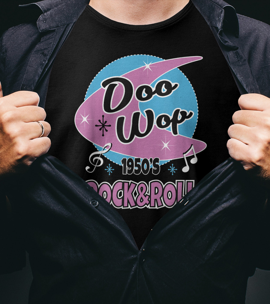 1950s Doo Wop Rock And Roll Vintage 50s Clothing T-Shirt