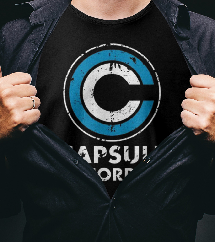 Capsule Corp Bulma Cool Dynocaps Anime T-Shirt