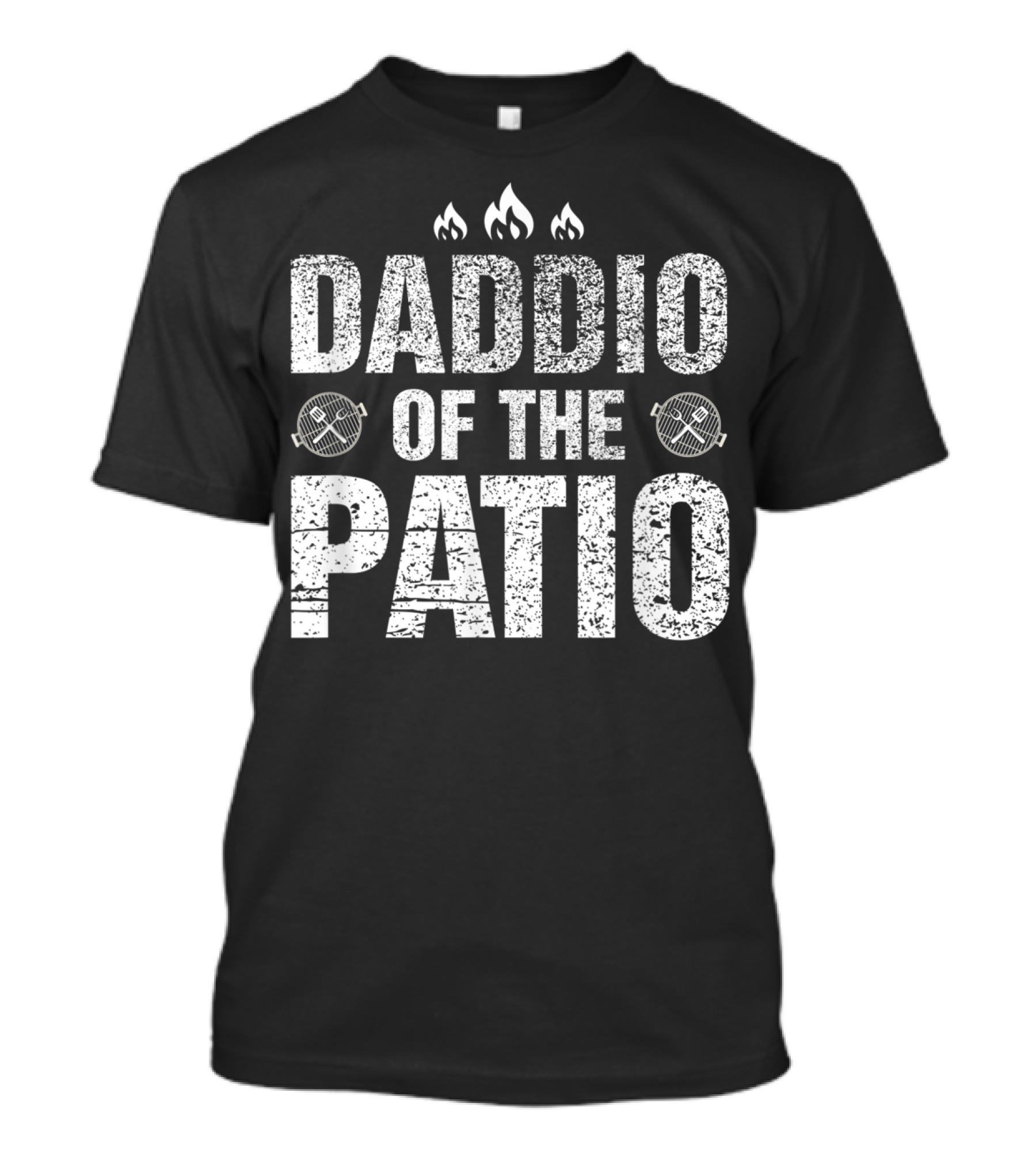 Daddio Of The Patio Barbecue Grilling Enthusiast Father's Day T-Shirt
