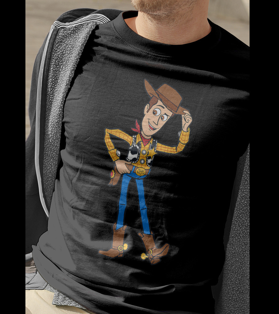 Disney Pixar Toy Story 4 Hello Woody Cowboy T-Shirt