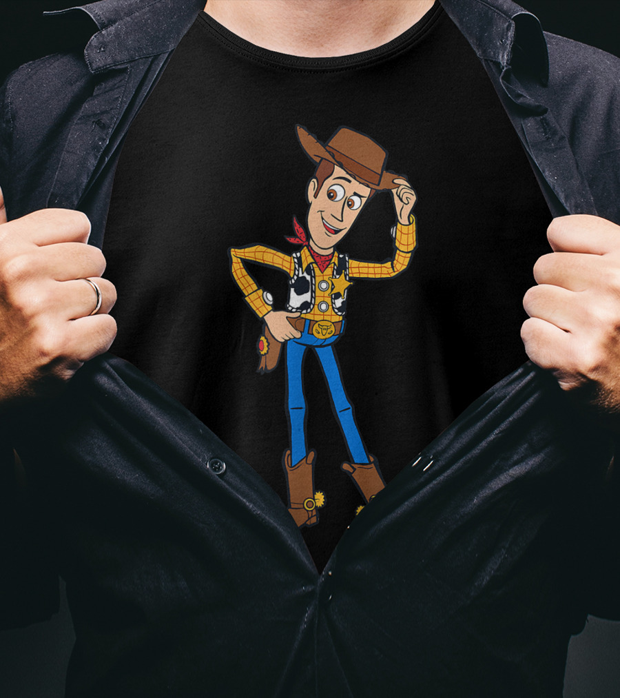 Disney Pixar Toy Story 4 Hello Woody Cowboy T-Shirt