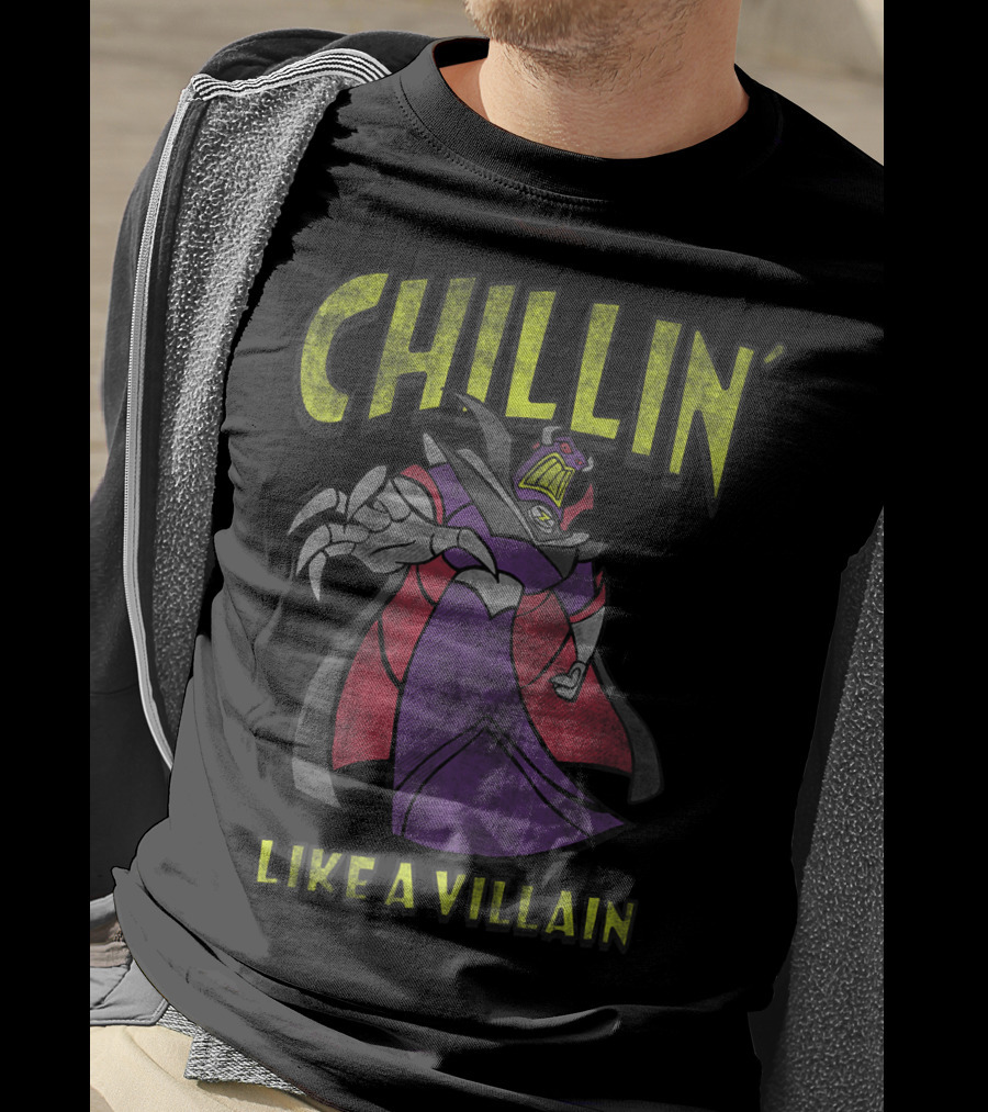 Chillin' Like A Villain Disney Pixar Toy Story Zurg T-Shirt