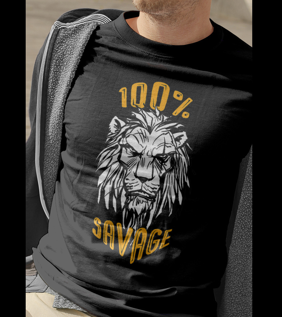 Disney The Lion King Scar 100% Savage Live Action T-Shirt