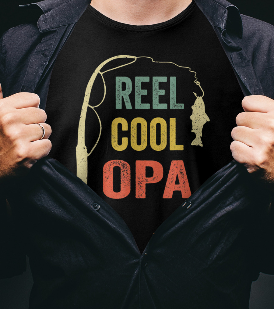 Reel Cool Opa Fishing T-Shirt