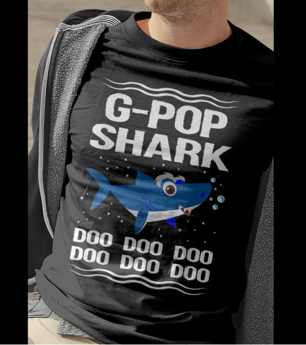G Pop Shark Doo Doo Doo Doo Doo Doo T-Shirt