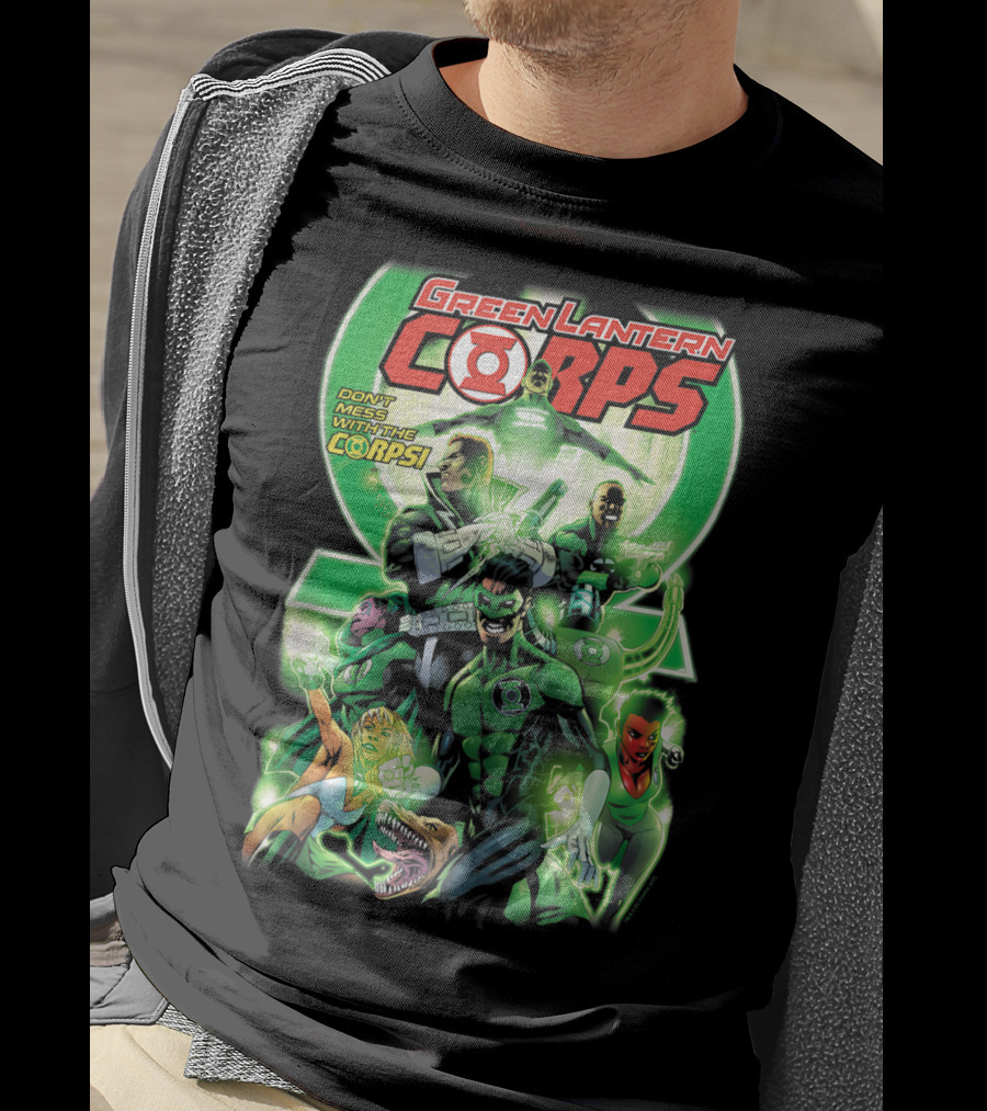 Green Lantern Corps 25 Don't Mess With The Corps T-Shirt