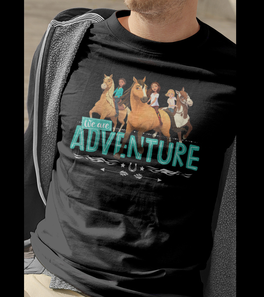DreamWorks Spirit Riding Free We Are Adventure T-Shirt