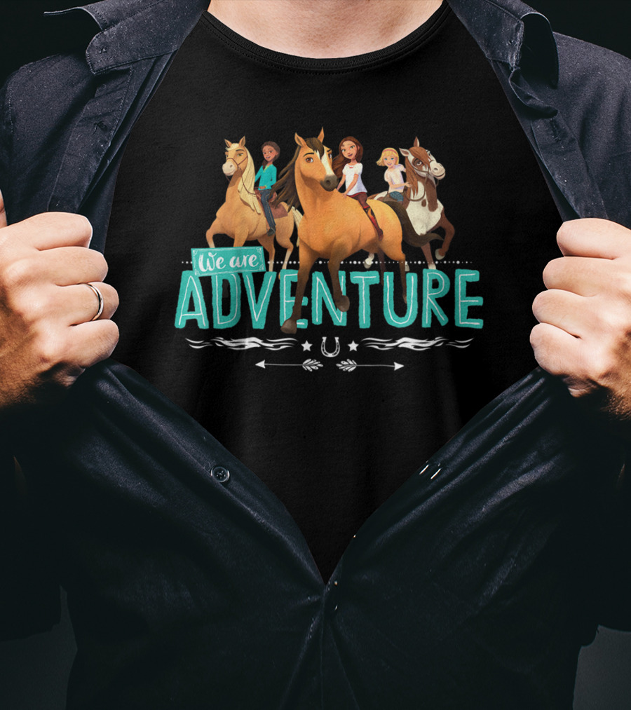 DreamWorks Spirit Riding Free We Are Adventure T-Shirt