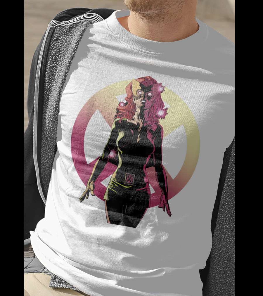 Marvel Phoenix Gradient X Men Jean Grey T-Shirt