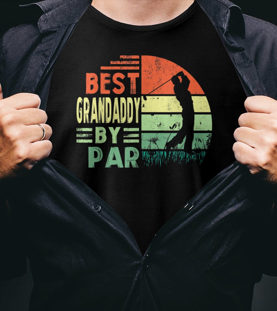 Best Grandaddy By Par Vintage Golf T-Shirt