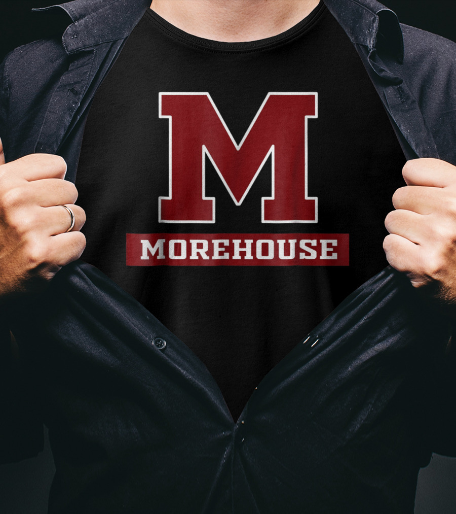 Morehouse HBCU College Mens Big M T-Shirt