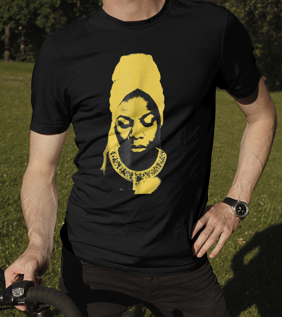 Nina Simone Yellow T-Shirt