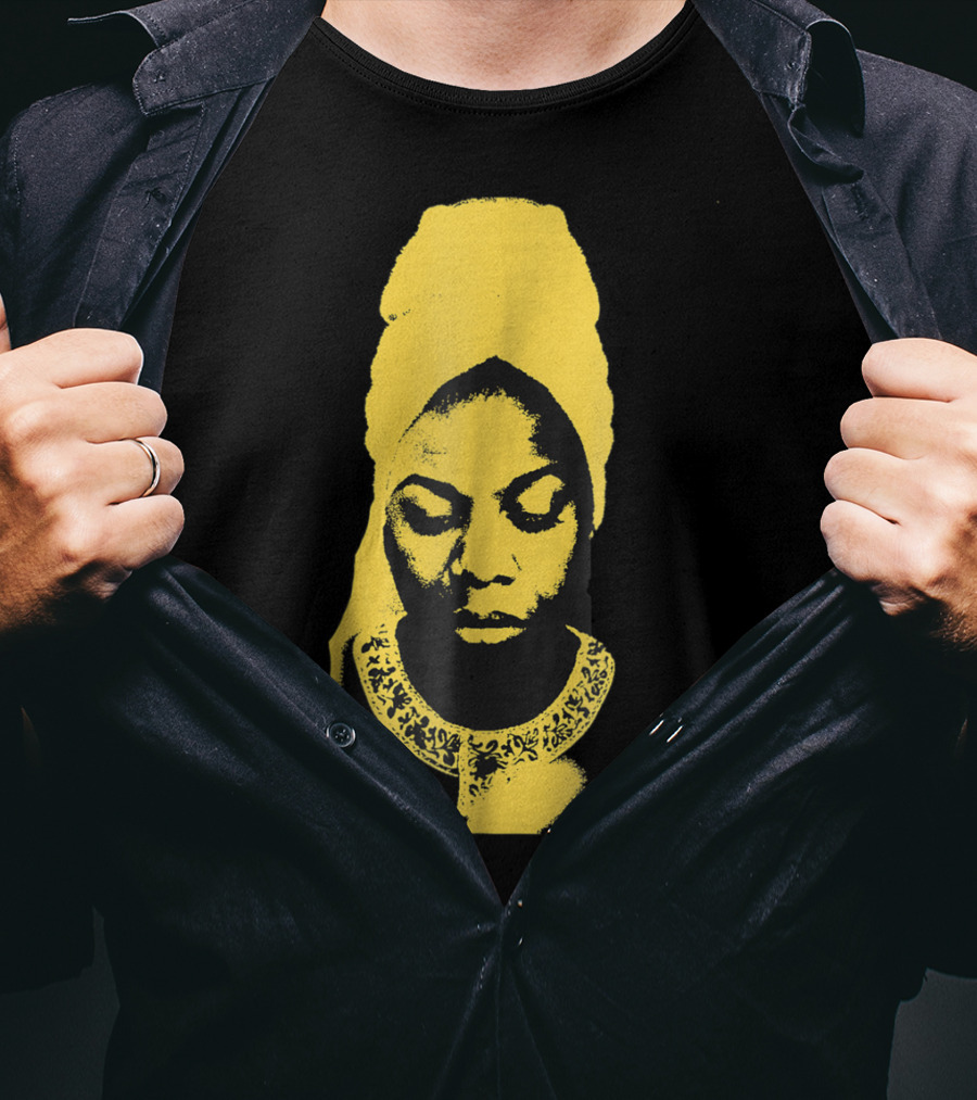 Nina Simone Yellow T-Shirt