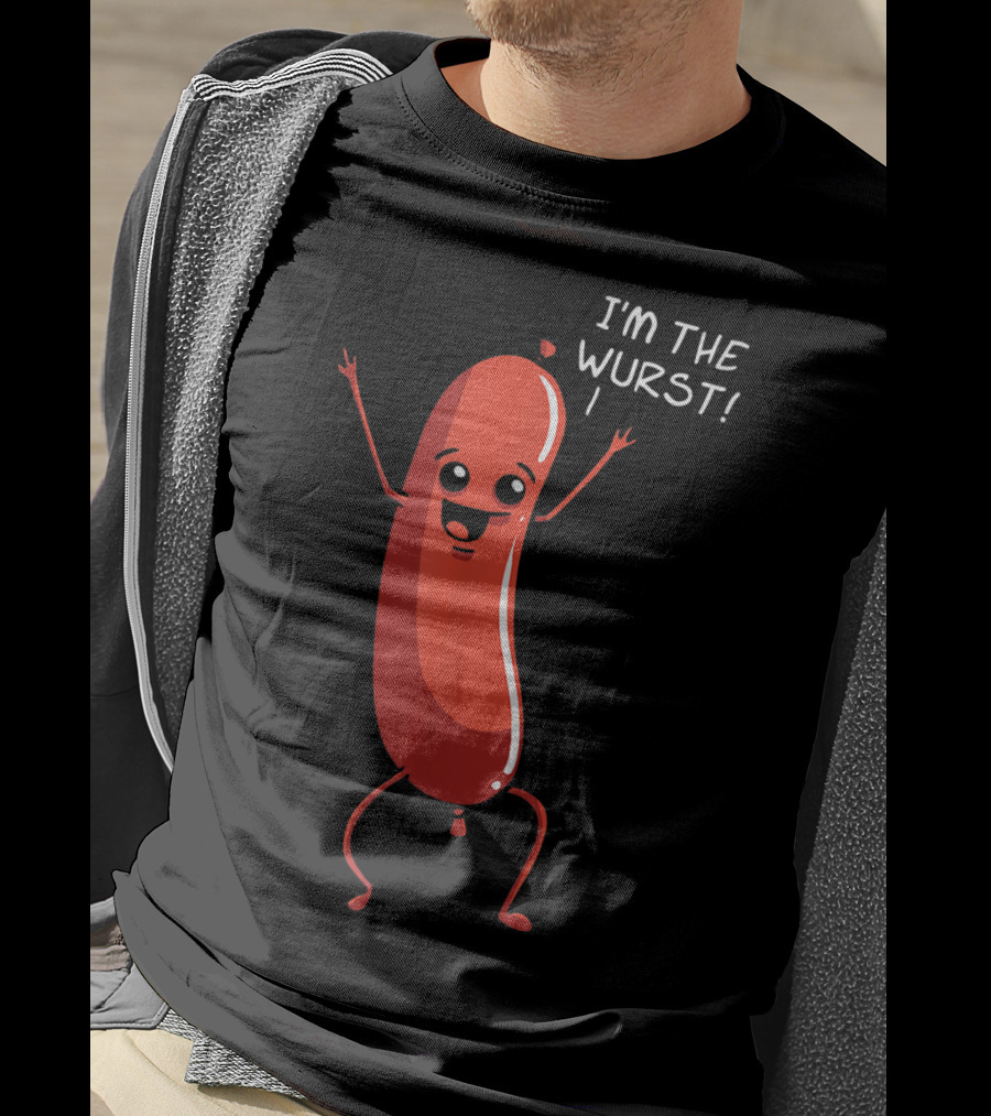 Oktoberfest I'm The Wurst Happy Sausage T-Shirt