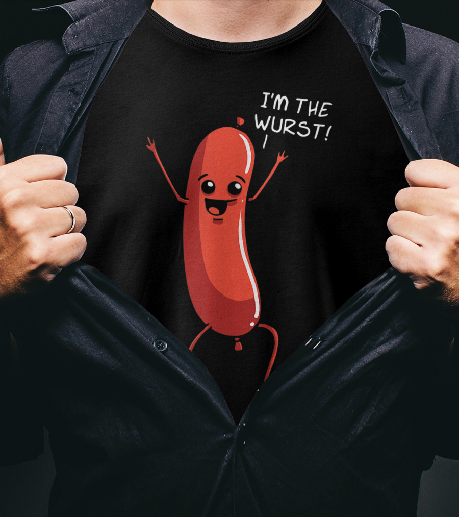 Oktoberfest I'm The Wurst Happy Sausage T-Shirt